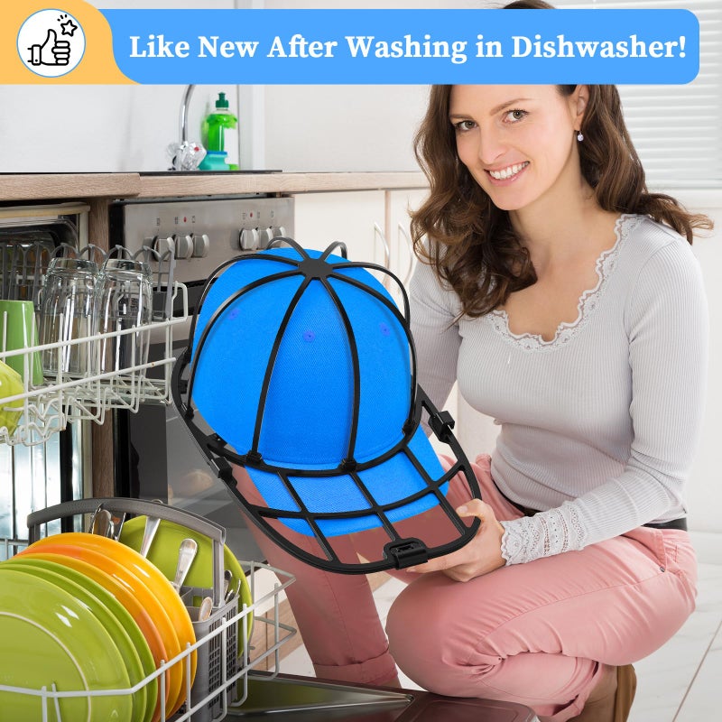 Eiito Hat Washer for Washing Machine - Cleaner for Baseball Caps, Say Goodbye to Deformed Dirty Hats - Image 5